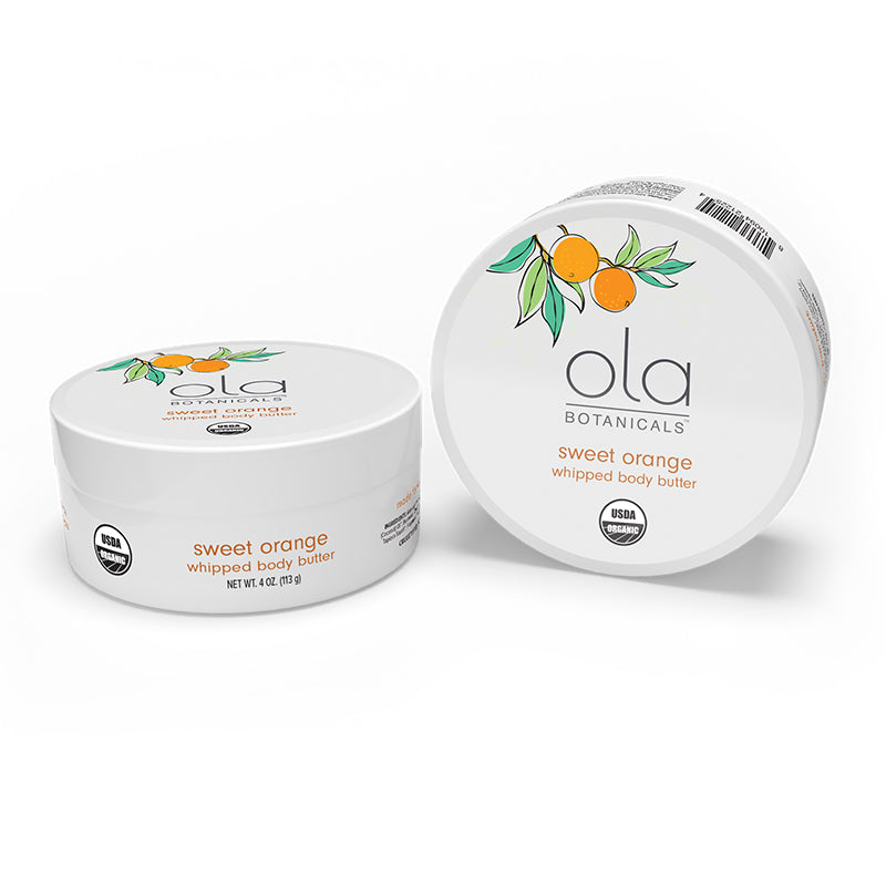 Ola Botanicals® Whipped Body Butter - Sweet Orange