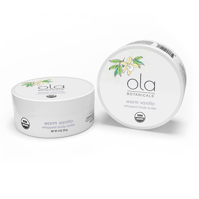 Ola Botanicals® Whipped Body Butter - Warm Vanilla