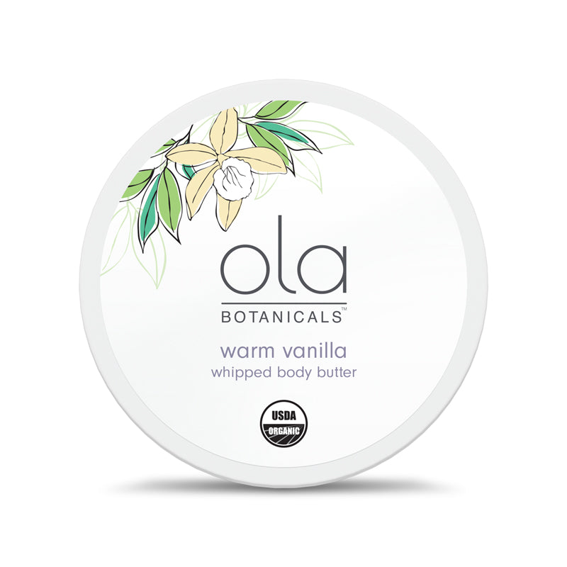 Ola Botanicals® Whipped Body Butter - Warm Vanilla