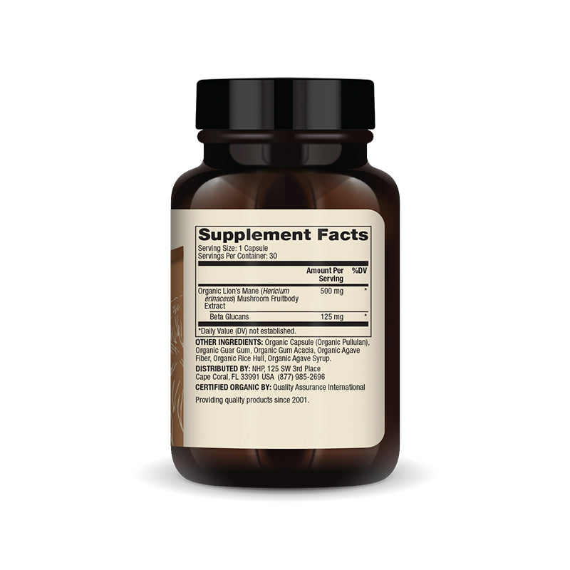 Dr. Mercola Organic Lion'S Mane Mushroom Extract 2