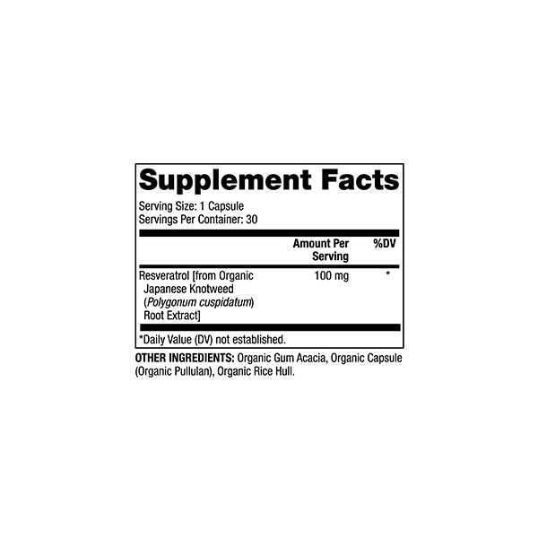 Dr. Mercola Organic Resveratrol 134