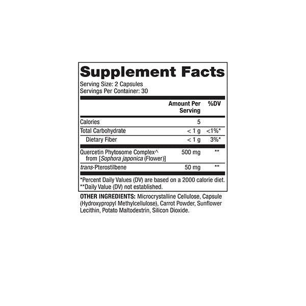 Dr. Mercola Quercetin And Pterostilbene Advanced 556