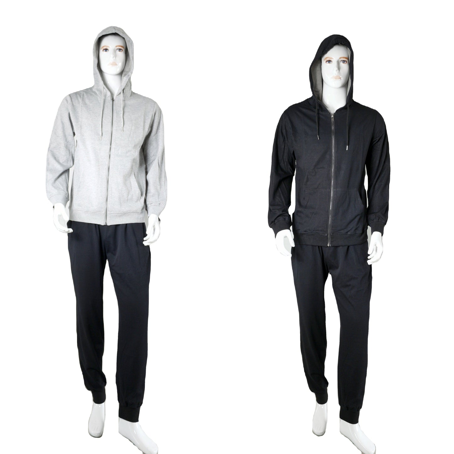 H4LN Products EMF Black Protective Anti Radiation Zipped Hoodie 89