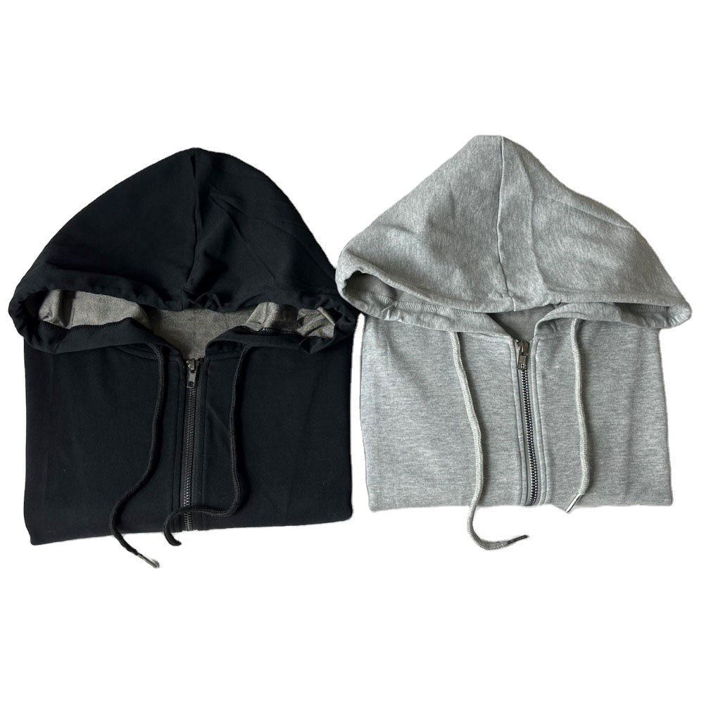 H4LN Products EMF Black Protective Anti Radiation Zipped Hoodie 93