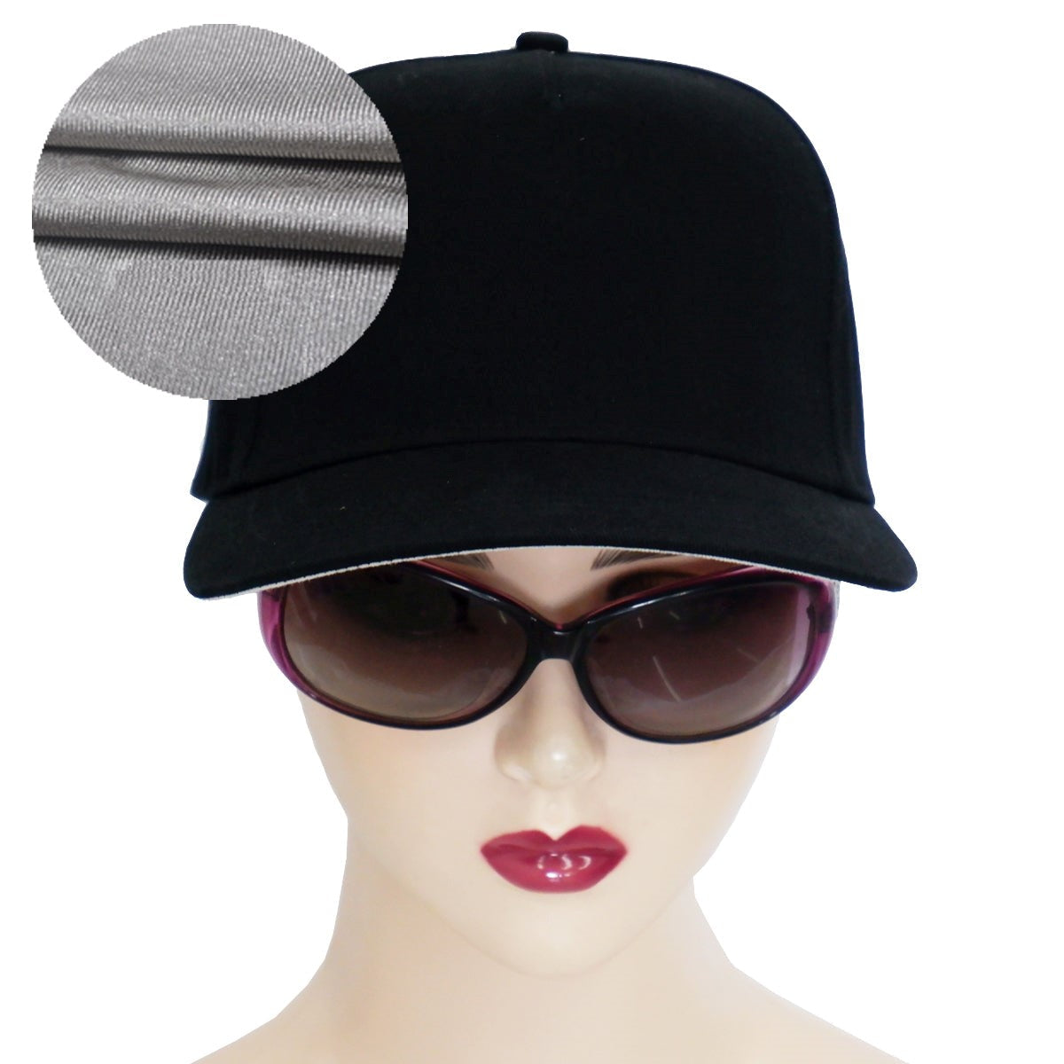 H4LN Products EMF Black Anti Radiation Baseball Cap 49