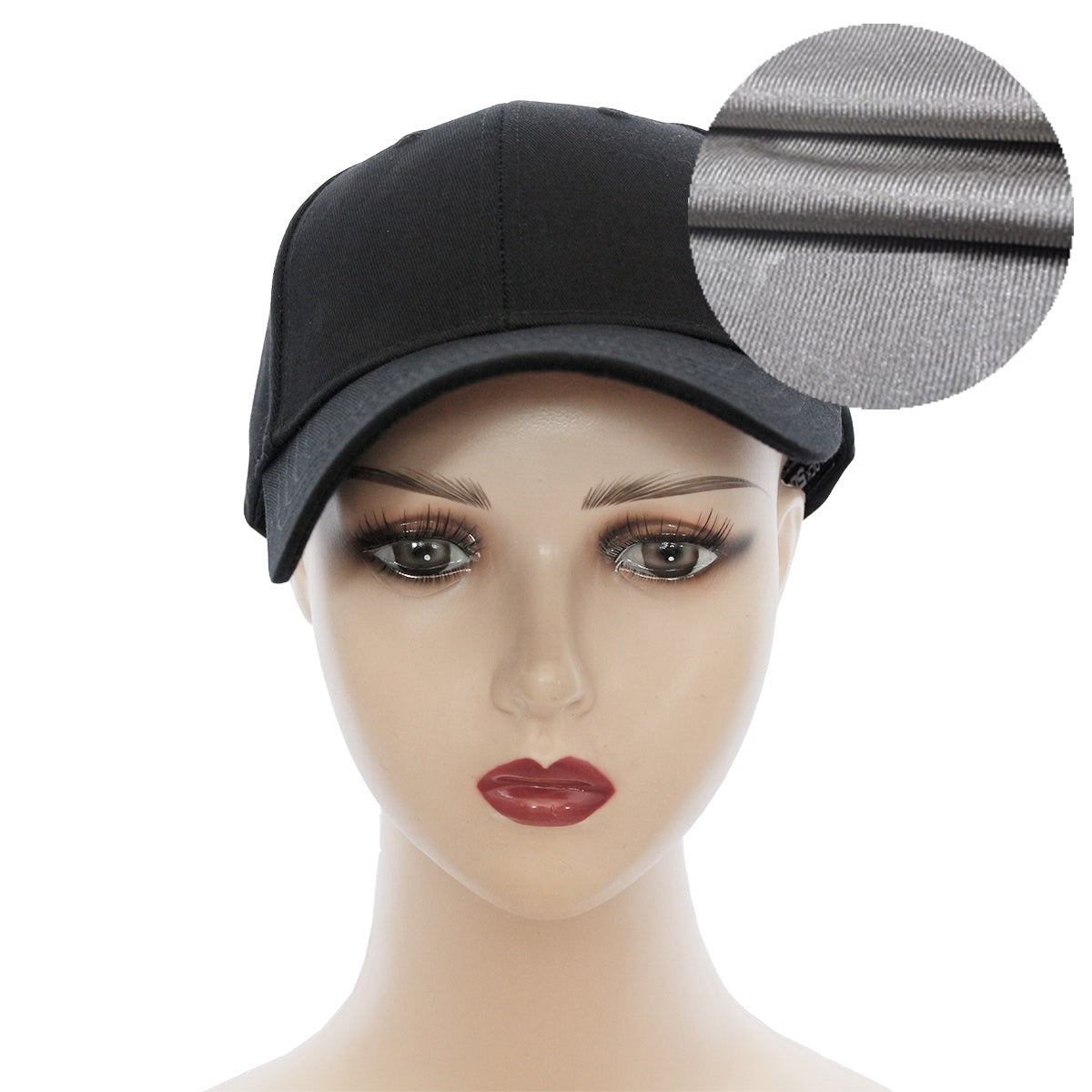 H4LN Products EMF Black Anti Radiation Baseball Cap 50