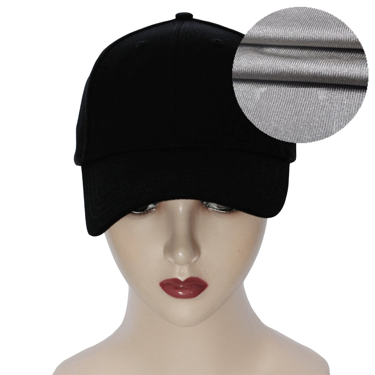 H4LN Products EMF Black Anti Radiation Baseball Cap 52