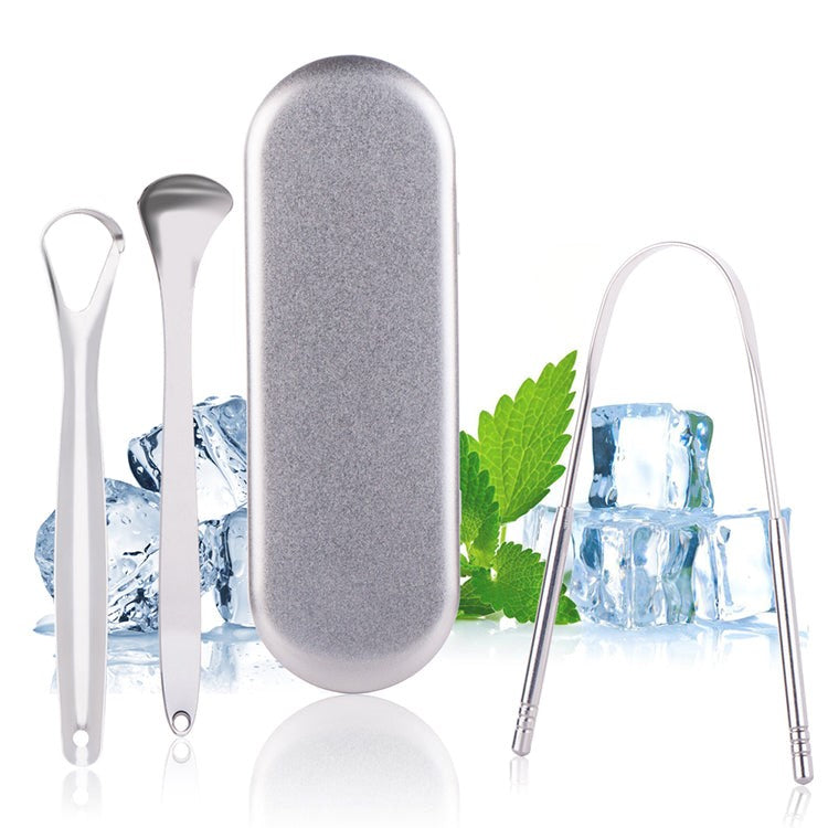 H4LN Products Tongue Scraper Sets Stainless 349