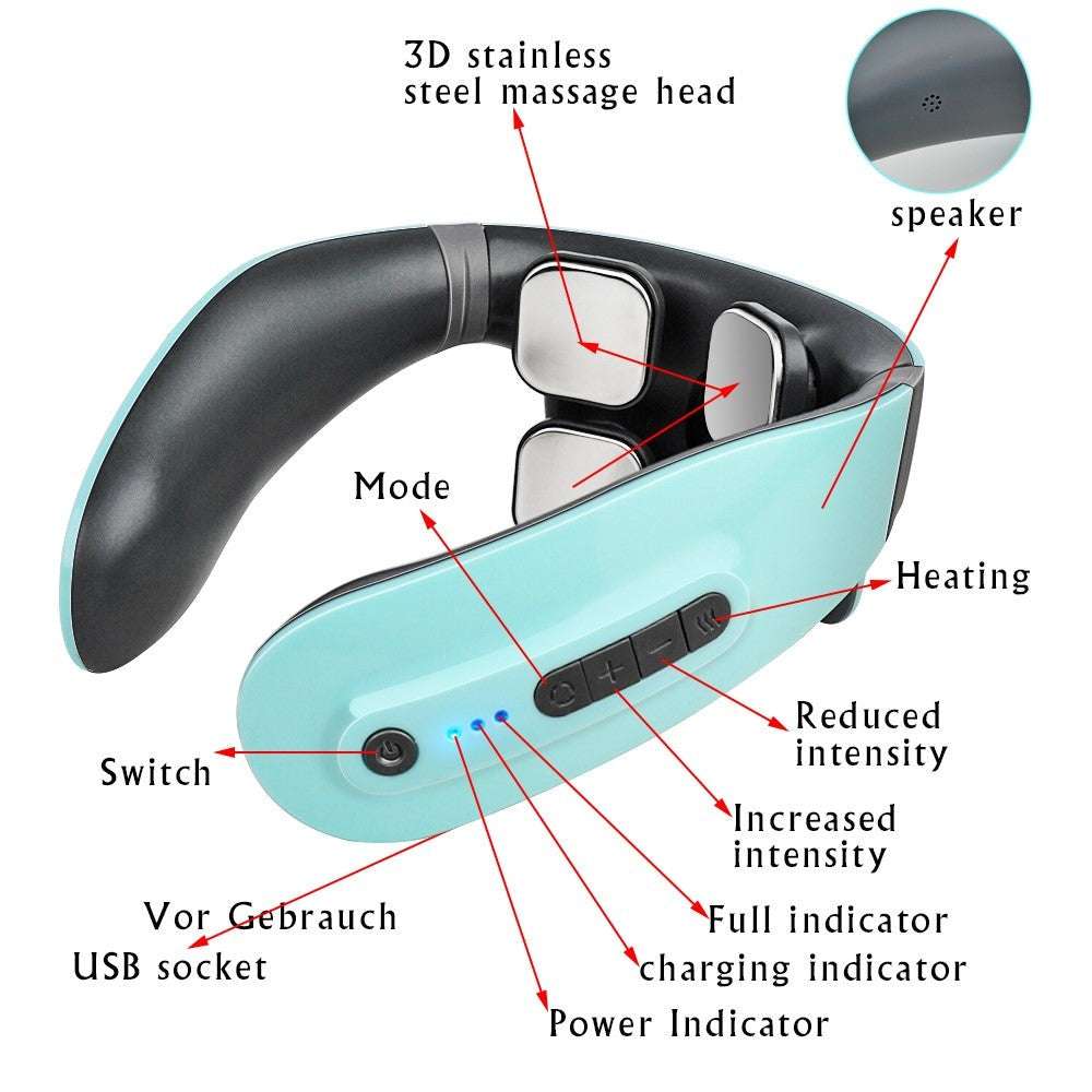 H4LN Products Wireless Rechargeable Neck Massager 217
