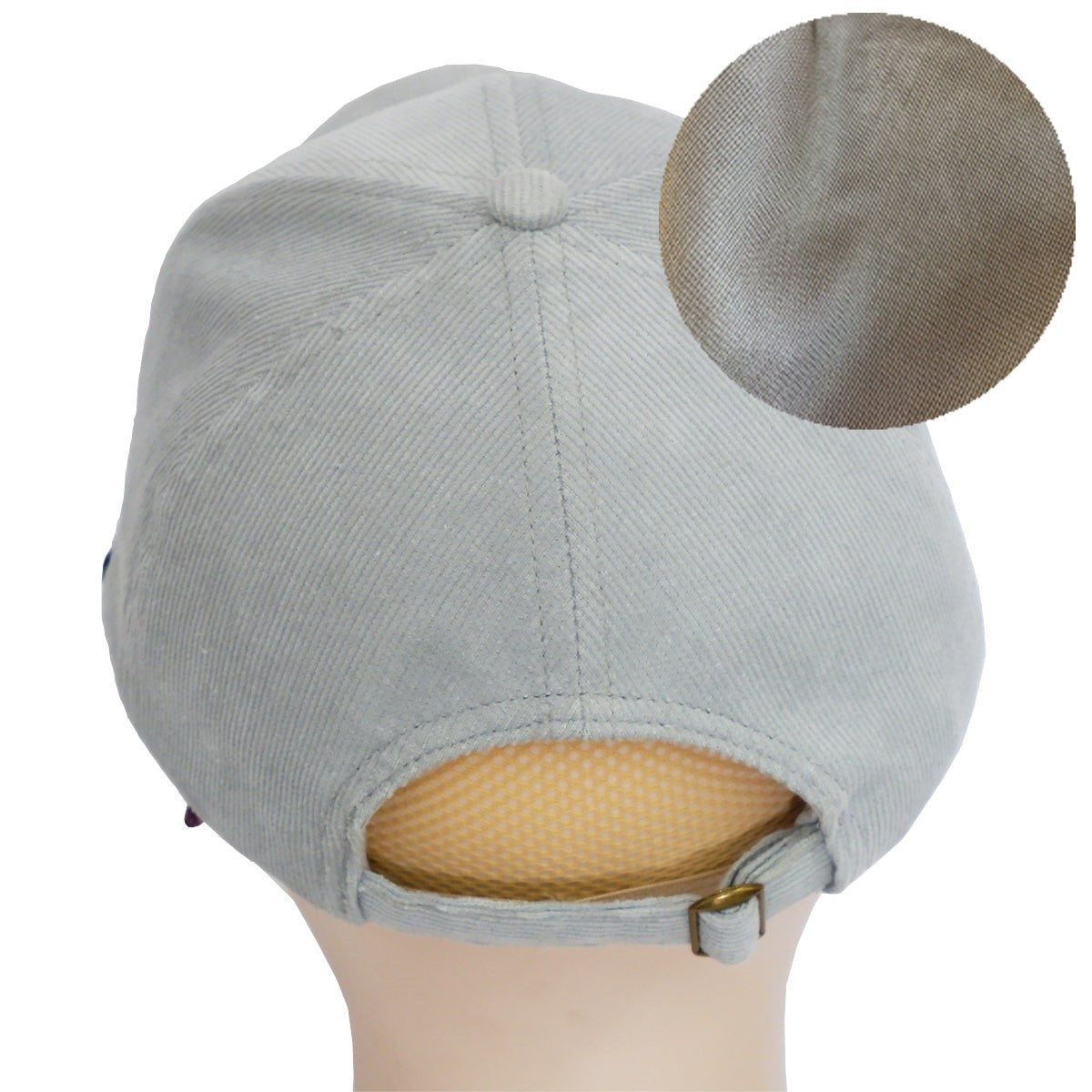 H4LN Products EMF Women's Light Grey Anti Radiation Baseball Cap 79