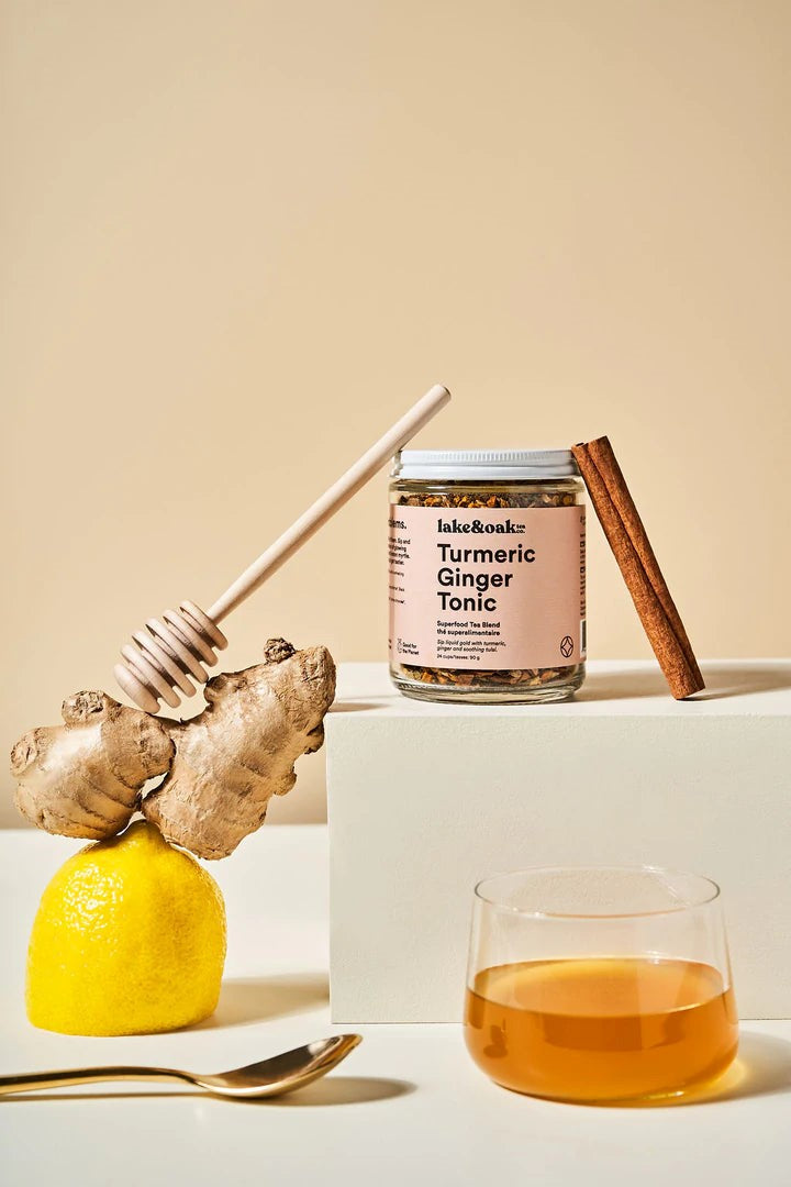 Lake & Oak Tea Co Turmeric Ginger Tonic 365