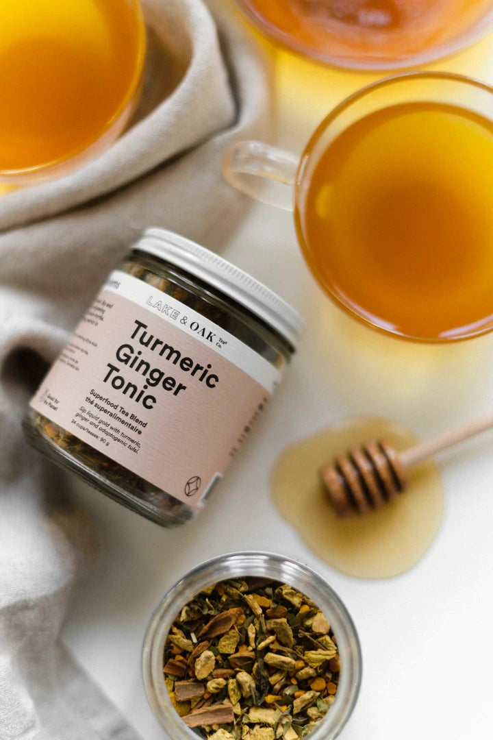 Lake & Oak Tea Co Turmeric Ginger Tonic 367
