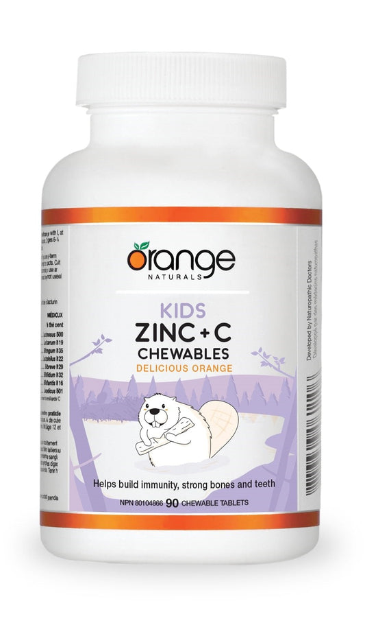 Orange Naturals Kids Zinc + C Chewables 153