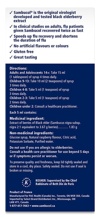 Black Elderberry Anti-Viral Flu Care