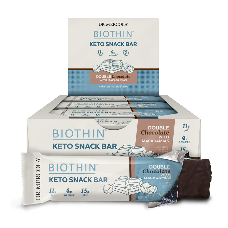 Biothin™ Keto Snack Bar - Double Chocolate