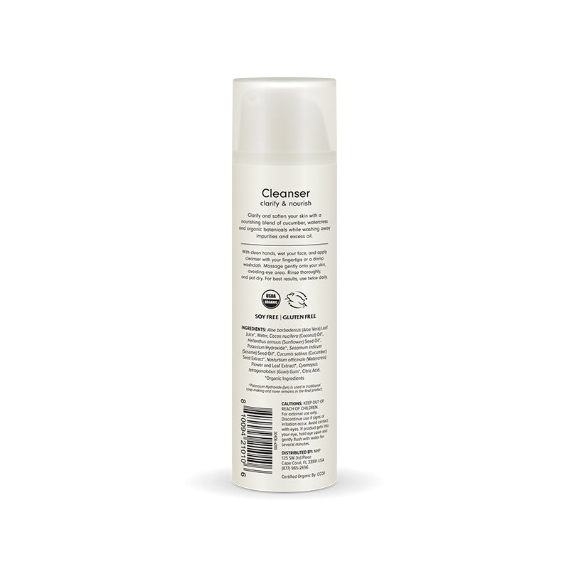 Organic Clarifying Facial Cleanser