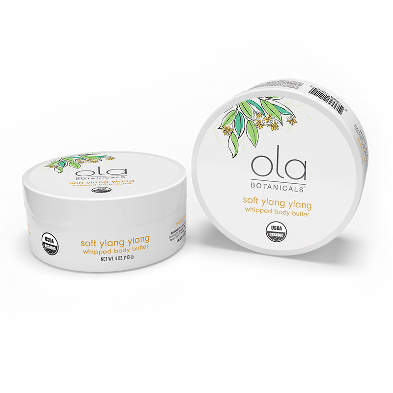 Ola Botanicals® Whipped Body Butter - Soft Ylang Ylang