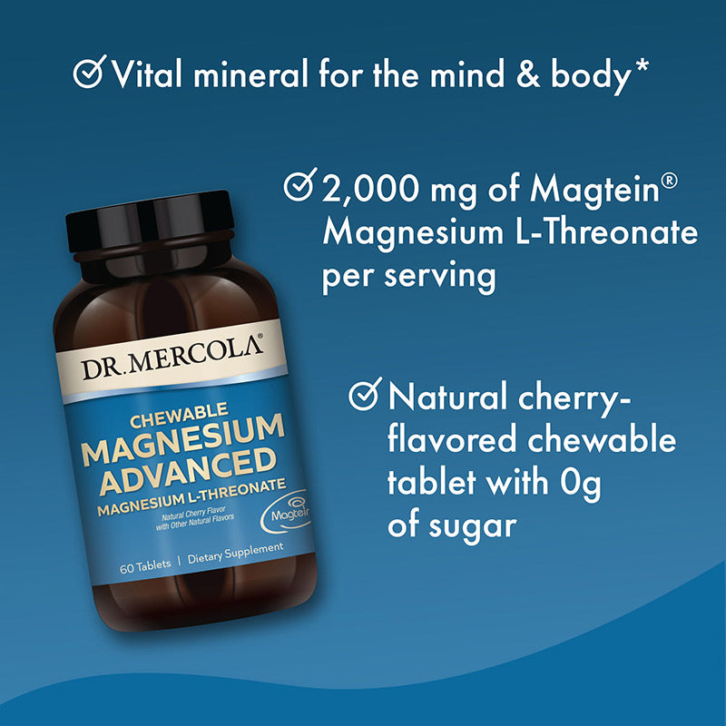 Dr. Mercola Chewable Magnesium Advanced 4