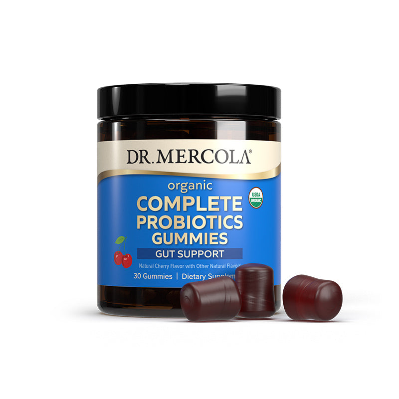 Dr. Mercola Organic Complete Probiotics Gummies - Cherry 1