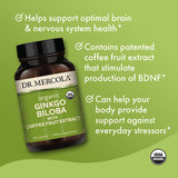 Dr. Mercola Organic Ginkgo Biloba With Coffee Fruit Extract 4