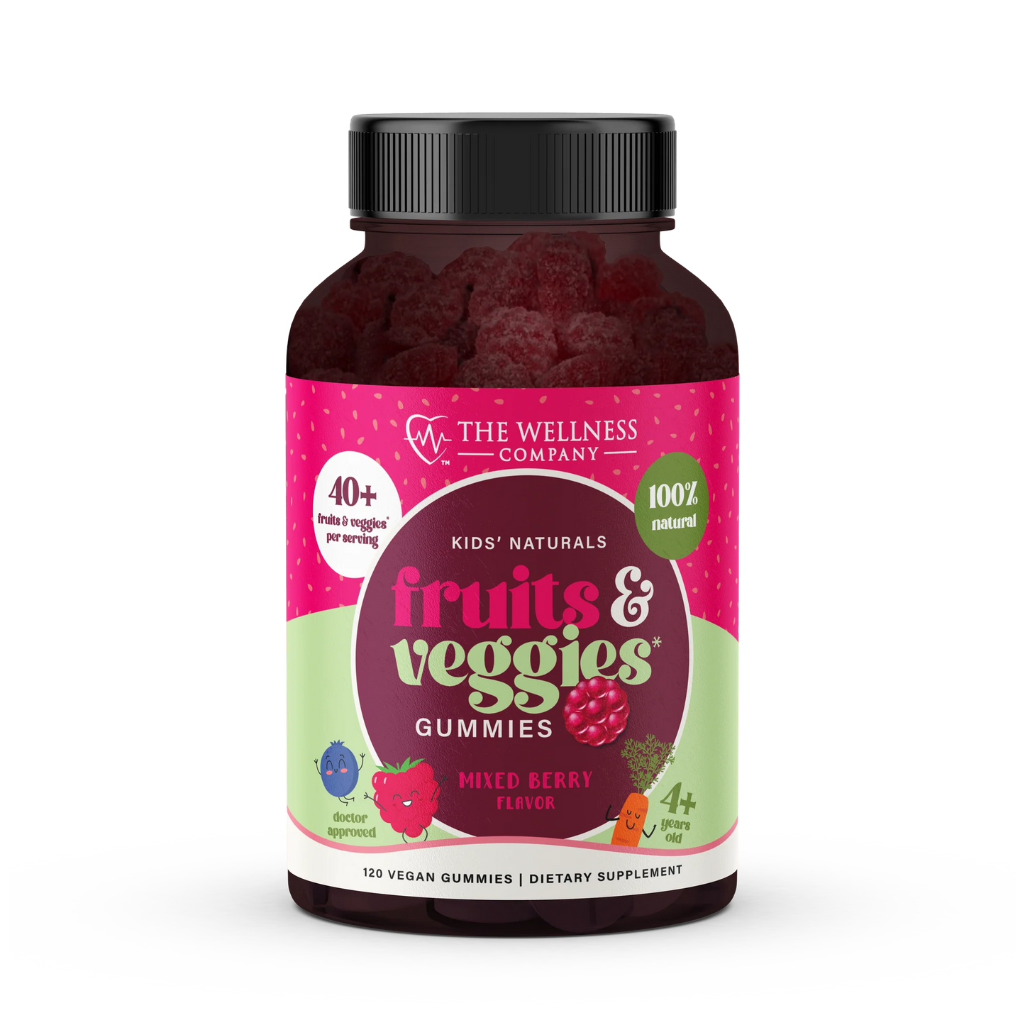 The Wellness Company Fruit & Veggie Gummies 1