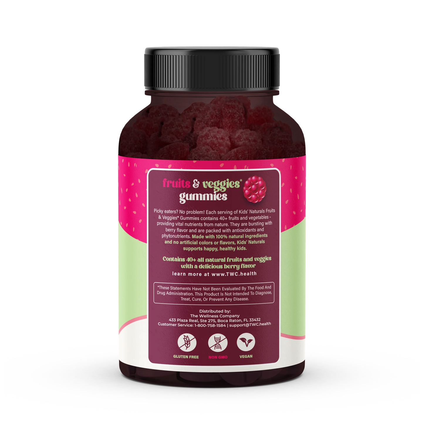 The Wellness Company Fruit & Veggie Gummies 2