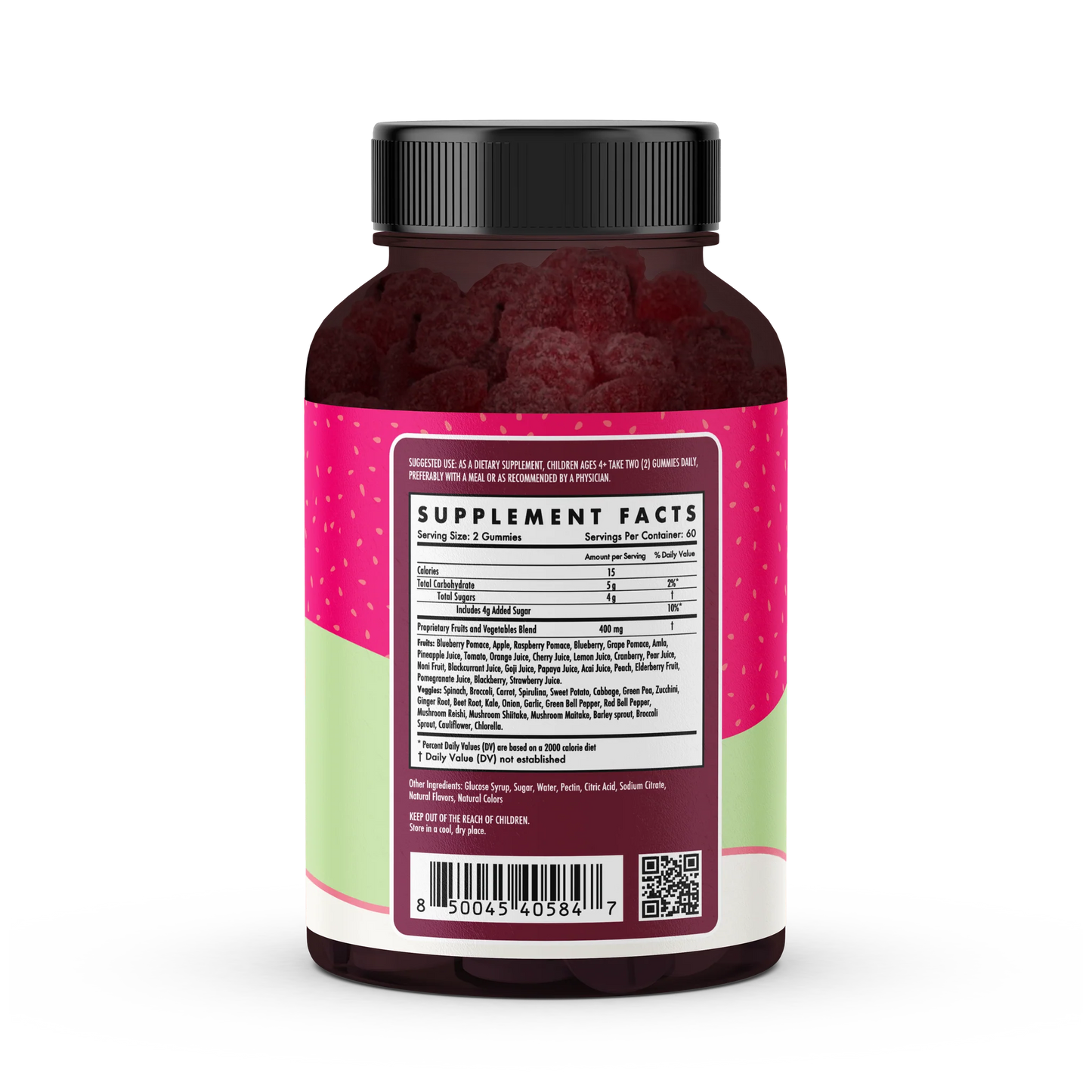 The Wellness Company Fruit & Veggie Gummies 3