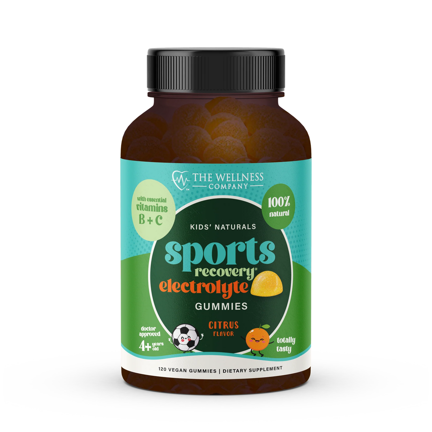 The Wellness Company Sports Recovery Electrolyte Gummies 1