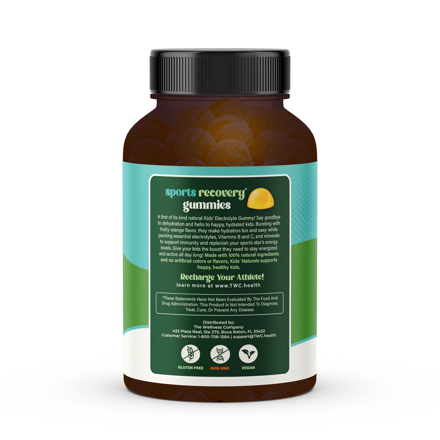 The Wellness Company Sports Recovery Electrolyte Gummies 2