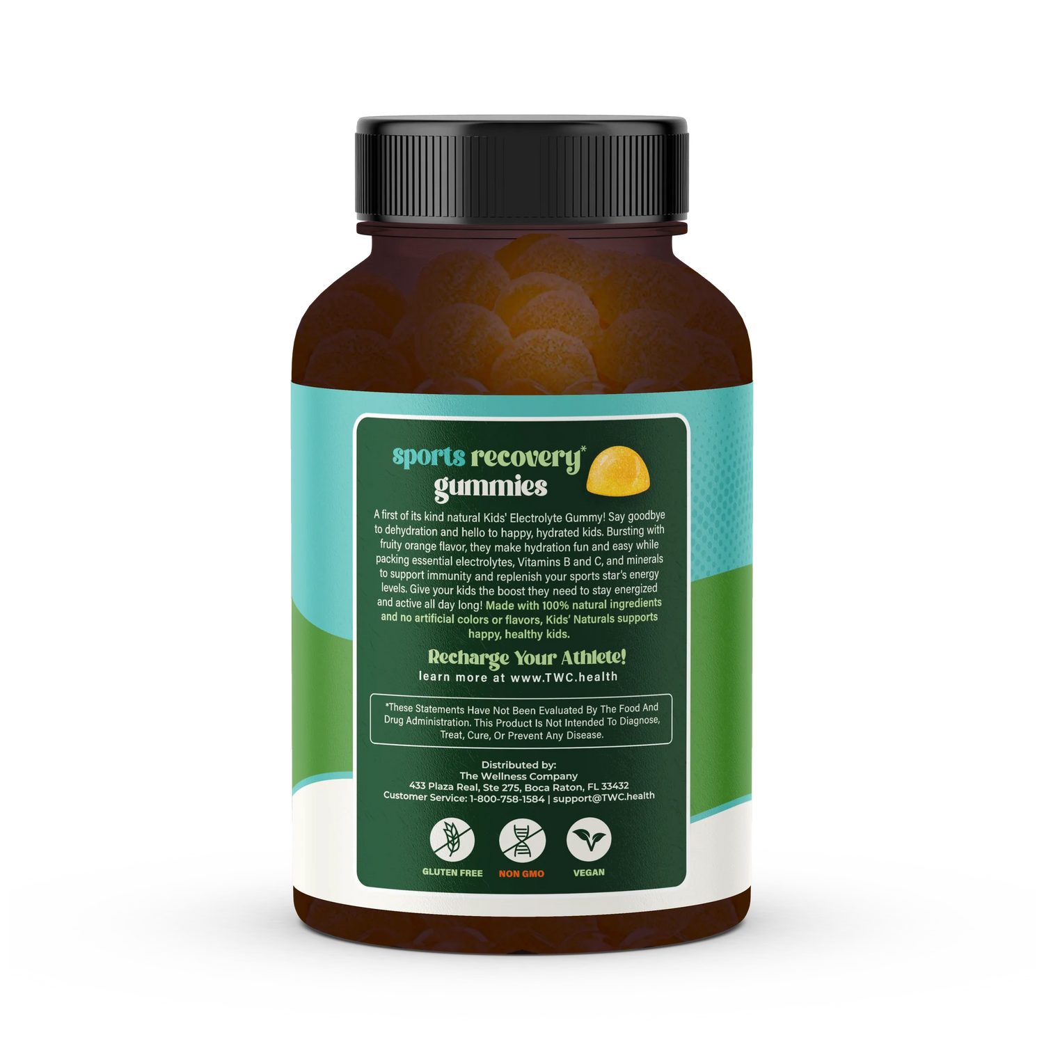 The Wellness Company Sports Recovery Electrolyte Gummies 2