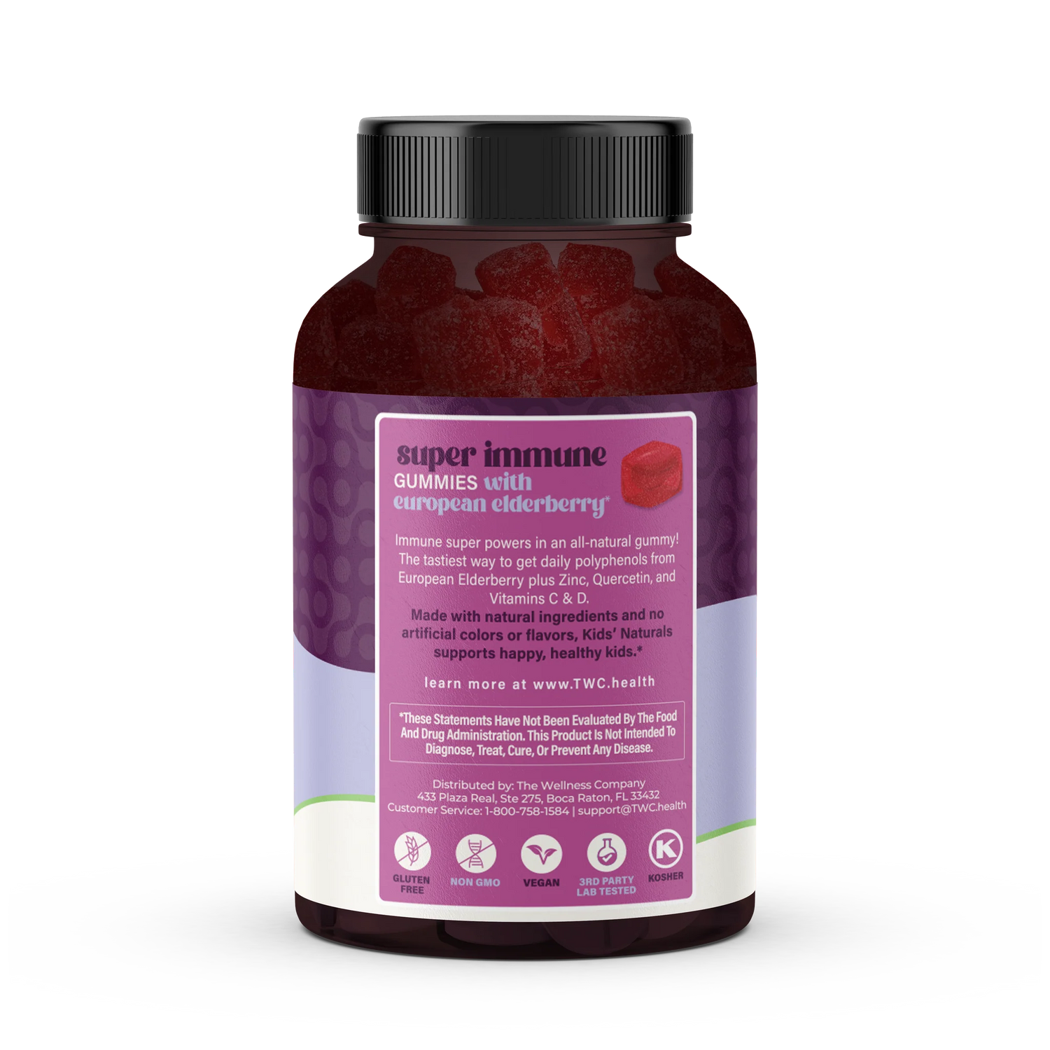 Twc Health Super Immune Elderberry Gummies 2