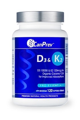 Canprev D3 & K2 Softgels 235