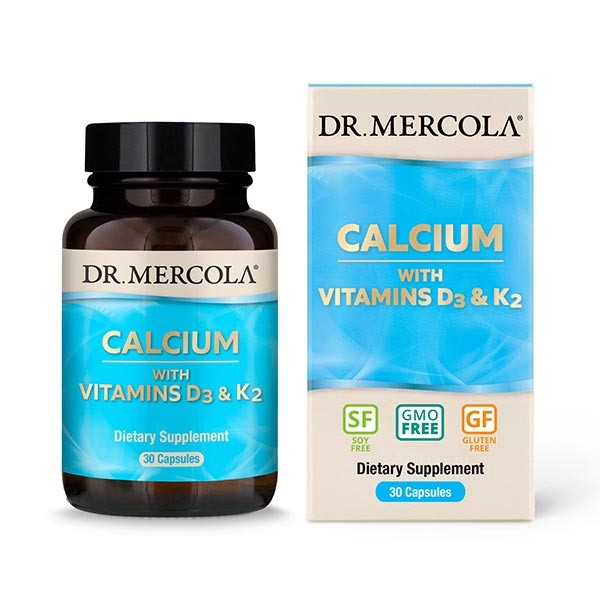 Dr. Mercola Calcium With Vitamins D3 & K2 614