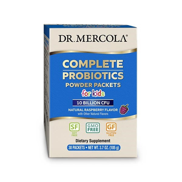 Dr. Mercola Complete Probiotics Powder Packets For Kids 639