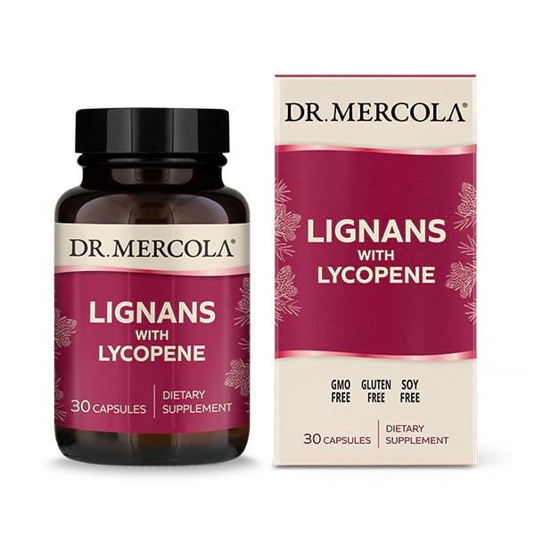 Dr. Mercola Lignans With Lycopene 172