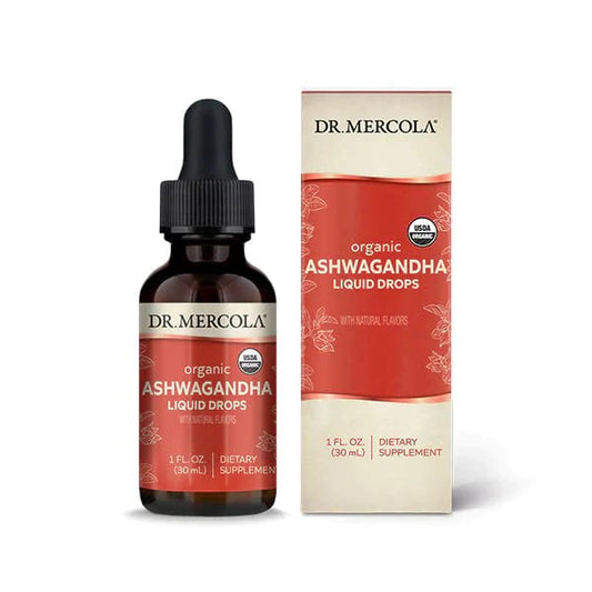Dr. Mercola Organic Ashwagandha Liquid Drops (1 Fl. Oz.) 495