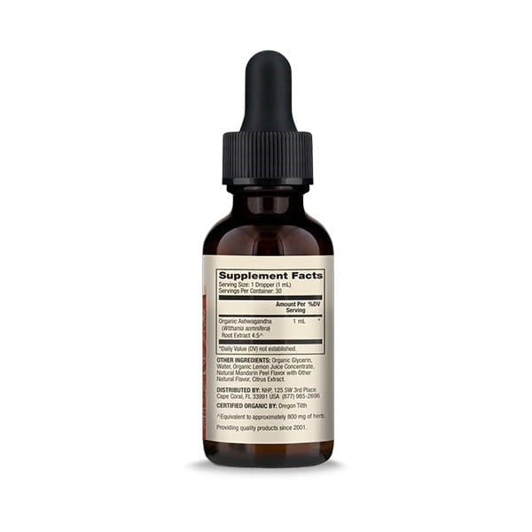 Dr. Mercola Organic Ashwagandha Liquid Drops (1 Fl. Oz.) 497