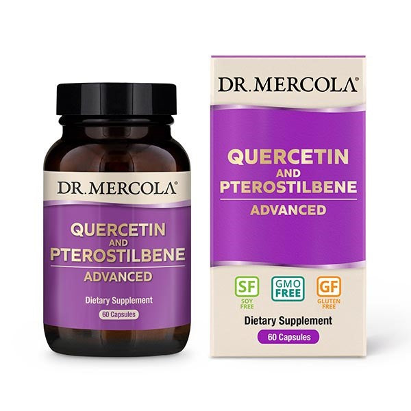 Dr. Mercola Quercetin And Pterostilbene Advanced 553