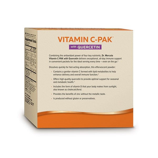 Dr. Mercola Vitamin C-Pak With Quercetin 148