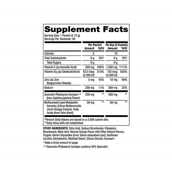 Dr. Mercola Vitamin C-Pak With Quercetin 149