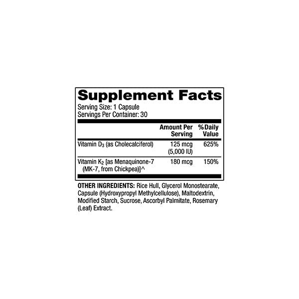 Dr. Mercola Vitamins D3 & K2 562