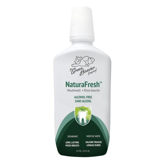 Green Beaver Co. Naturafresh Alcohol-Free Mouthwash – Spearmint 39