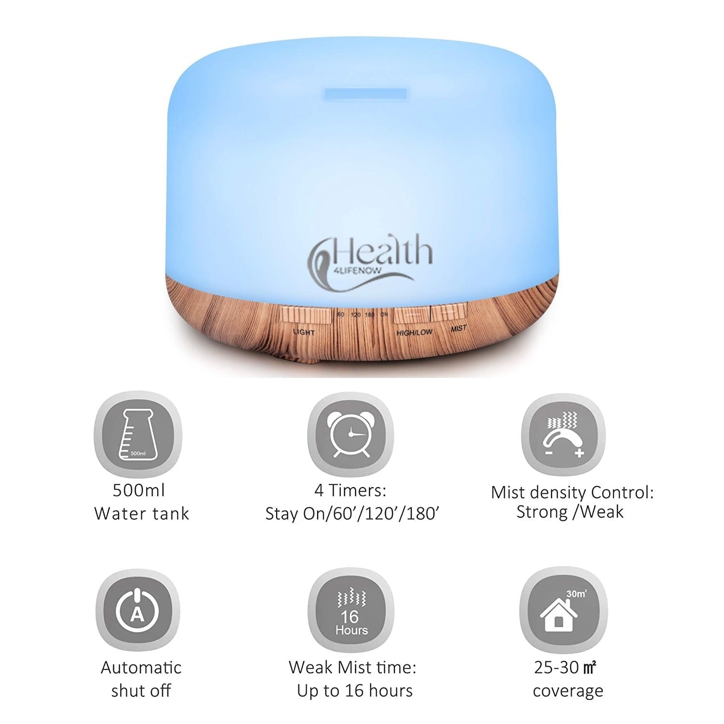 H4LN Products Essential Oil Diffuser 335