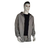 H4LN Products EMF Grey Protective Anti Radiation Zipped Hoodie 57