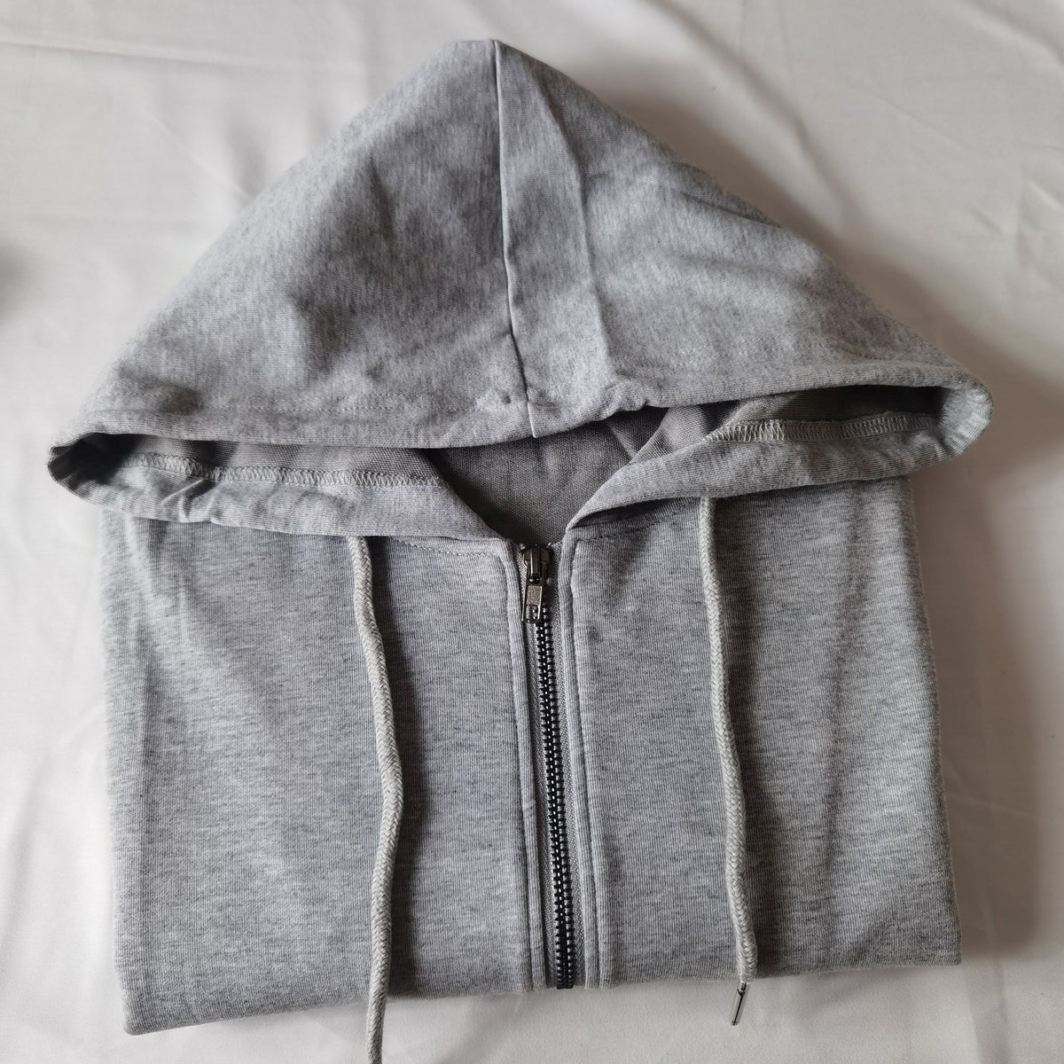 H4LN Products EMF Grey Protective Anti Radiation Zipped Hoodie 68