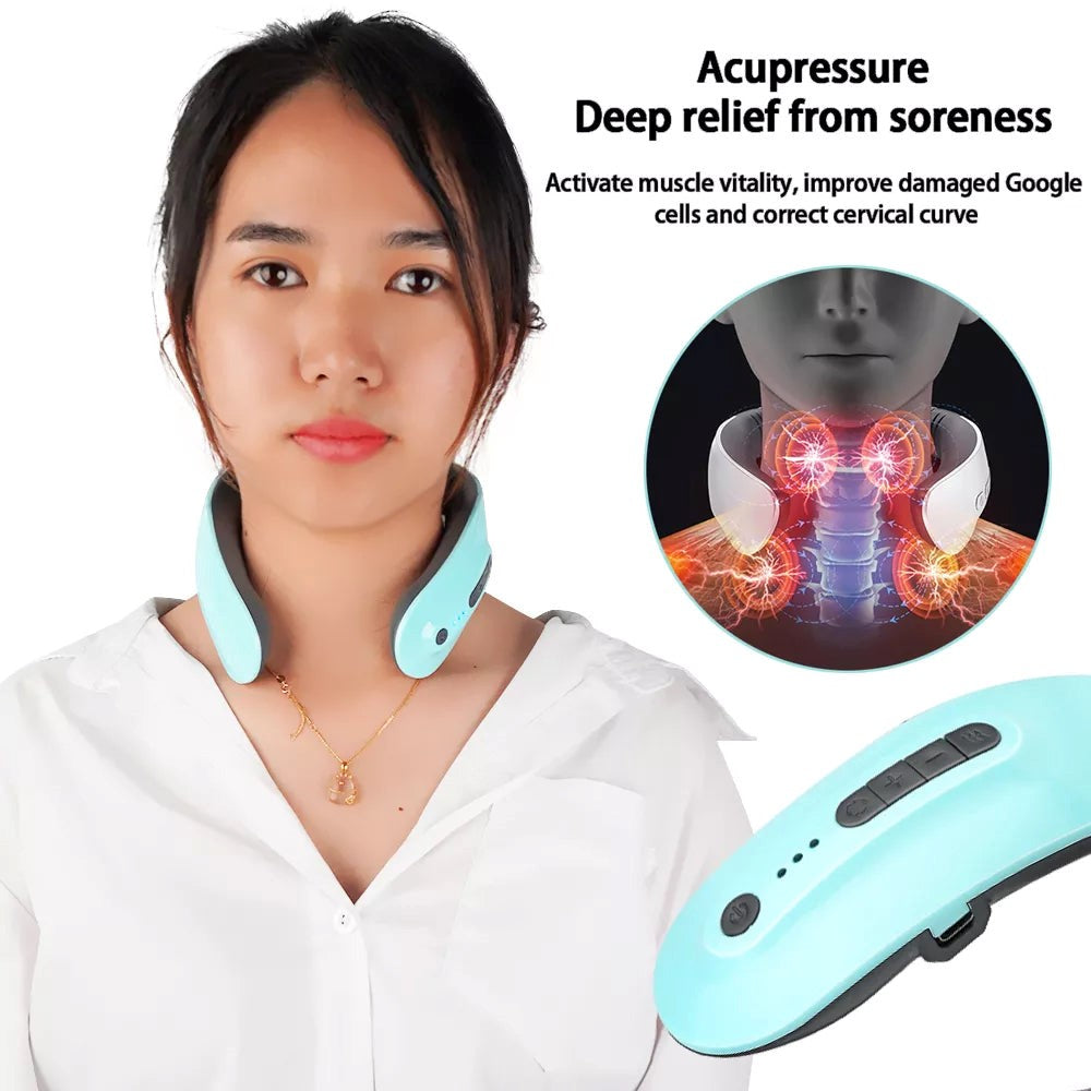 H4LN Products Wireless Rechargeable Neck Massager 214