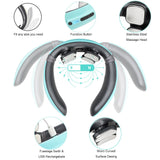 H4LN Products Wireless Rechargeable Neck Massager 222