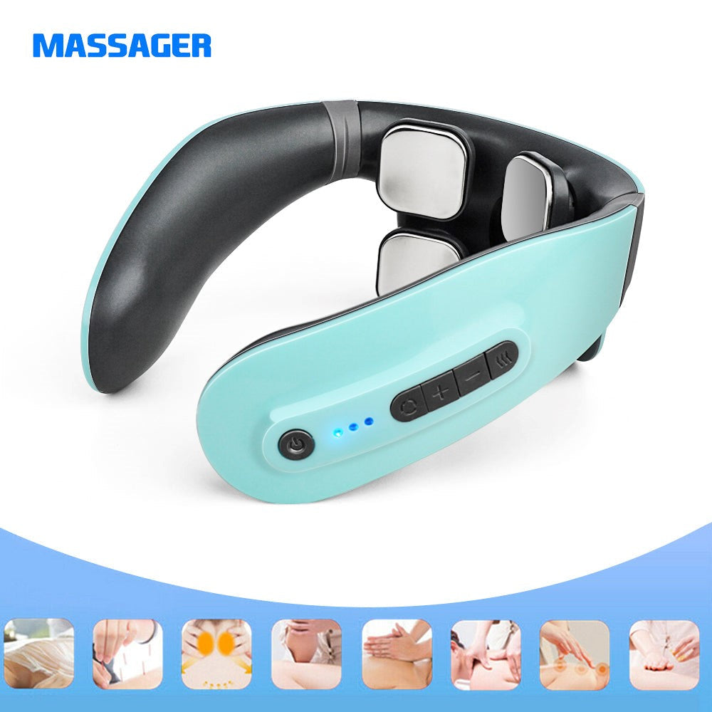 H4LN Products Wireless Rechargeable Neck Massager 223