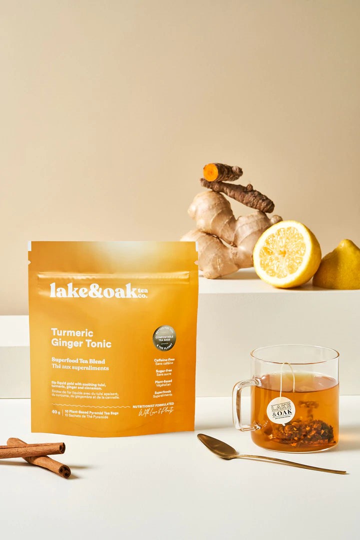 Lake & Oak Tea Co Turmeric Ginger Tonic 364