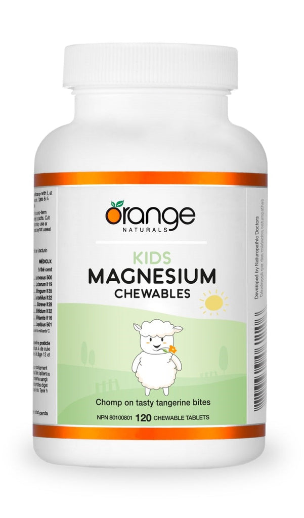 Orange Naturals Kids Magnesium Chewables 152